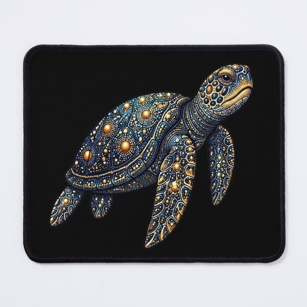 Item preview, Elegant Sea Turtle | Ocean Galaxy Artwork designed and sold by Zaru Art Studio.