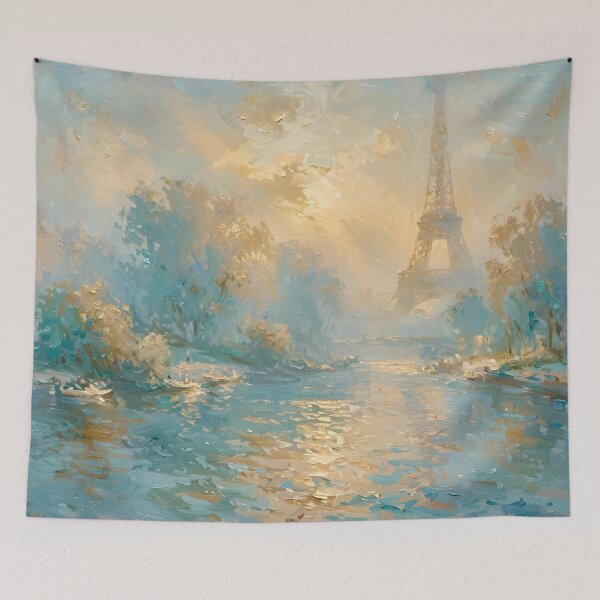 Item preview, Impressionist Cityscapes - Paris Morning designed and sold by Late Theory.