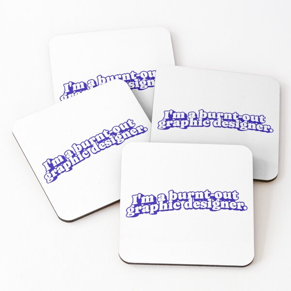 Item preview, Tired Freelance Life - Im A Burnout Graphic Designer Funny Design designed and sold by Kerosene Design.