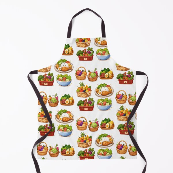 Item preview, Kawaii Fruits & Veggies Collection | Cute Healthy Food Sticker Sheet designed and sold by Suzaku Studio.