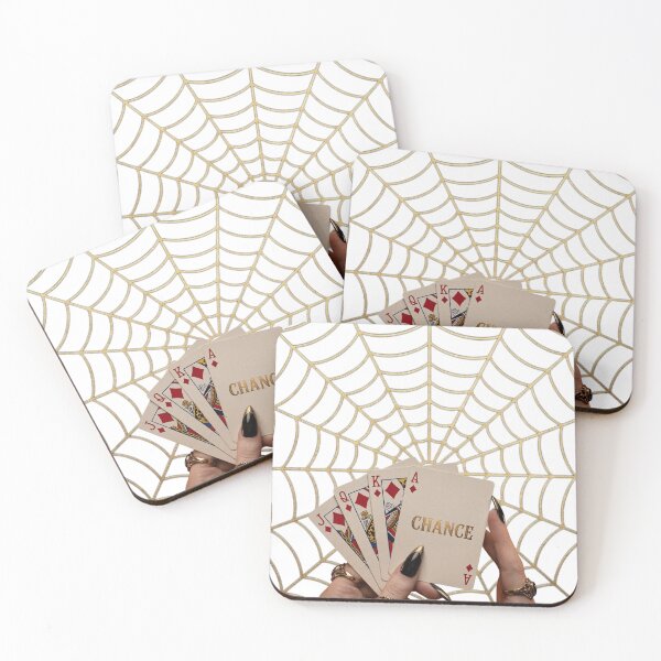 Item preview, Golden Web of Chance - Gothic Tarot Card Art designed and sold by Xyshope.