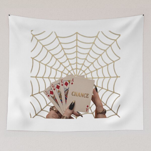 Item preview, Golden Web of Chance - Gothic Tarot Card Art designed and sold by Xyshope.