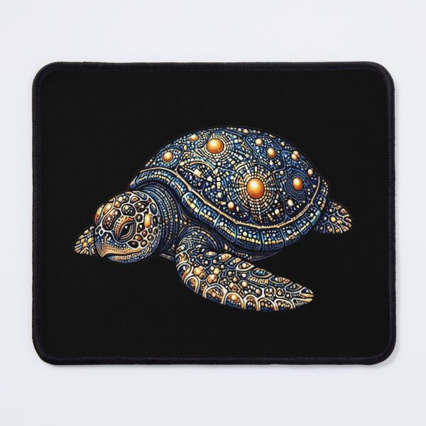 Item preview, Resting Sea Turtle | Ocean Galaxy Artwork designed and sold by Zaru Art Studio.