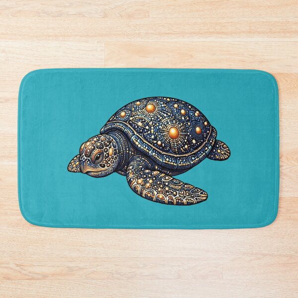 Item preview, Resting Sea Turtle | Ocean Galaxy Artwork designed and sold by Zaru Art Studio.