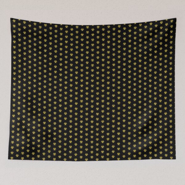 Item preview, Gold Biohazard Warning Sign Alternative Symbol designed and sold by pattern-archive.
