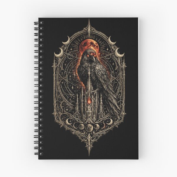 Item preview, Three-Eyed Oracle Raven designed and sold by dmayuscula.