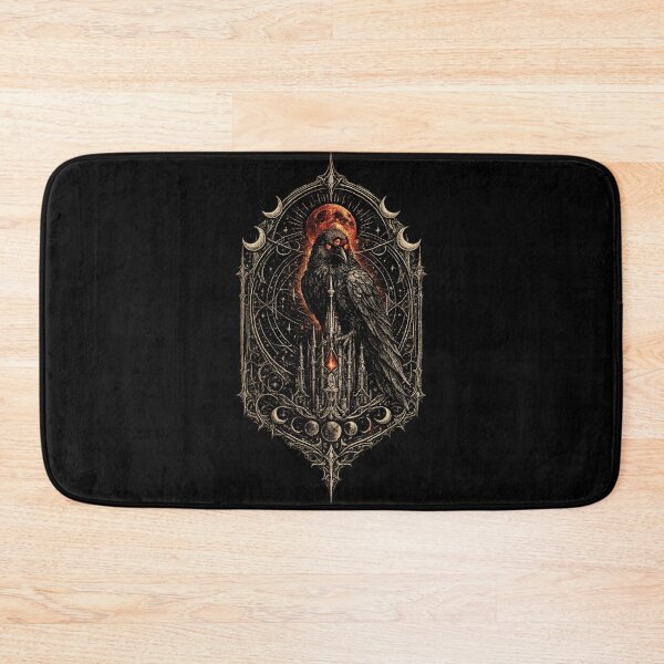 Item preview, Three-Eyed Oracle Raven designed and sold by dmayuscula.