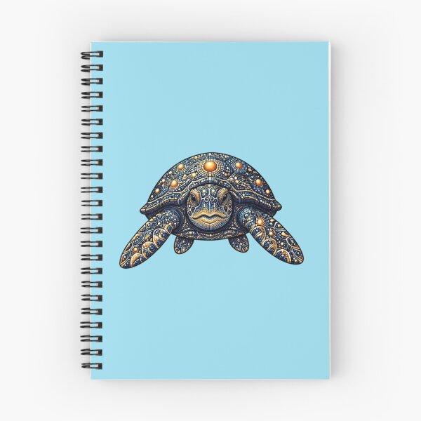 Item preview, Cute Sea Turtle Portrait | Ocean Galaxy Artwork designed and sold by Zaru Art Studio.