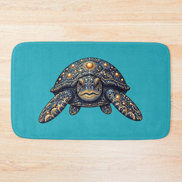 Item preview, Cute Sea Turtle Portrait | Ocean Galaxy Artwork designed and sold by Zaru Art Studio.