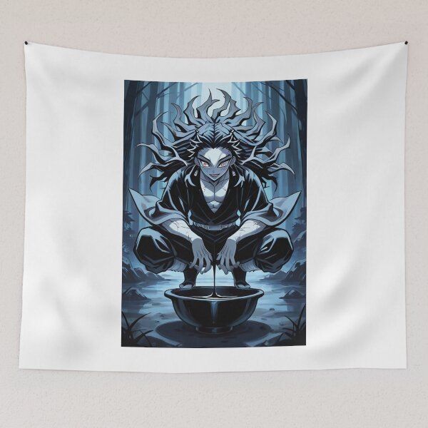 Item preview, Art - Diabolical Manga Character, Modern Illustration of Kimetsu no Yaiba designed and sold by AnimeShin.