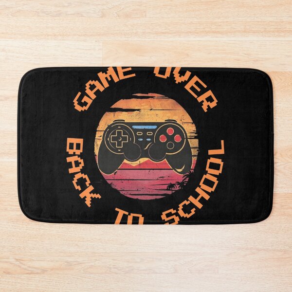 Item preview, Retro Game Over Back to School Gaming Controller Sunset T-Shirt designed and sold by VectorForge.