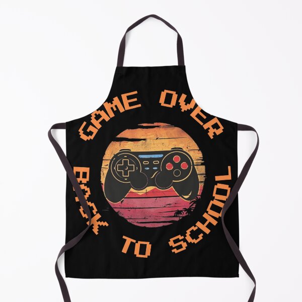 Item preview, Retro Game Over Back to School Gaming Controller Sunset T-Shirt designed and sold by VectorForge.