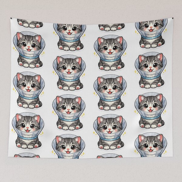 Item preview, Cute Kitten Cone  designed and sold by nouhaZN.