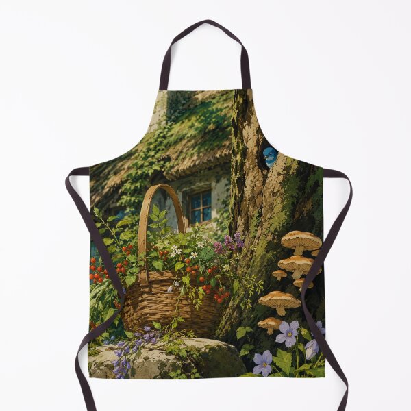 Item preview, Cottage Core Woodland Forager Basket designed and sold by bapupa.