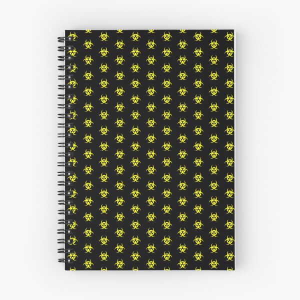 Item preview, Yellow biohazard sign designed and sold by pattern-archive.