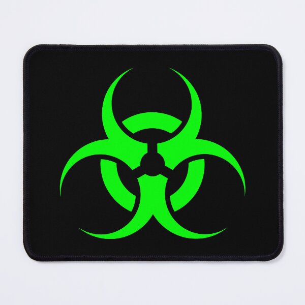 Item preview, Lime Biohazard Warning Sign Alternative Symbol designed and sold by pattern-archive.