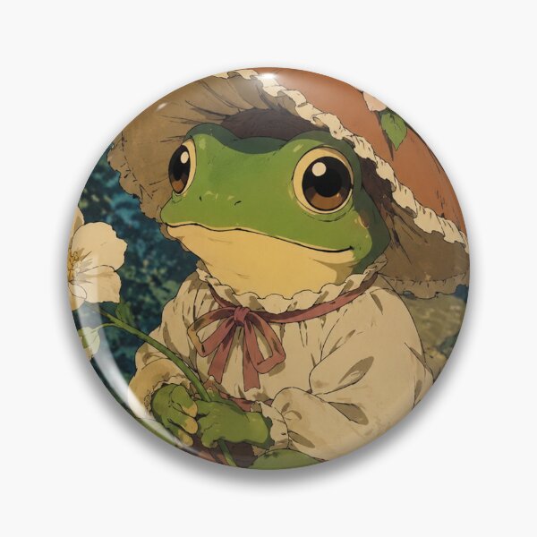 Item preview, Cottage Frog With Flower designed and sold by bapupa.