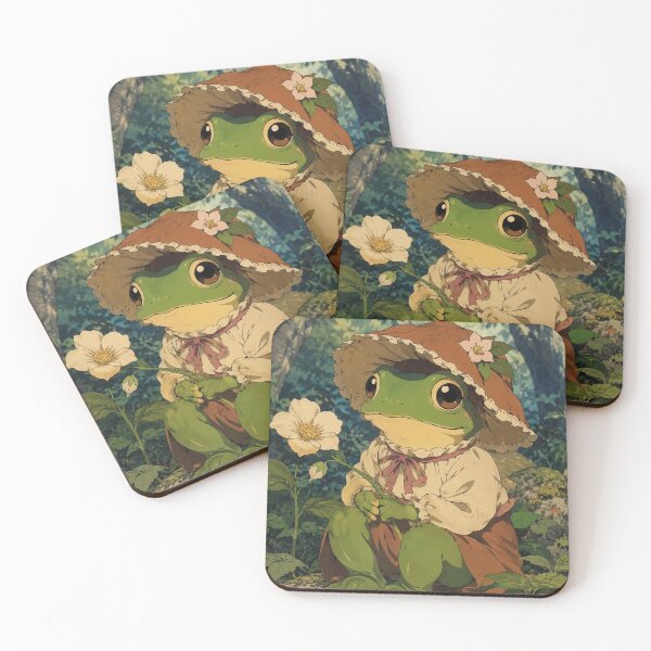 Item preview, Cottage Frog With Flower designed and sold by bapupa.