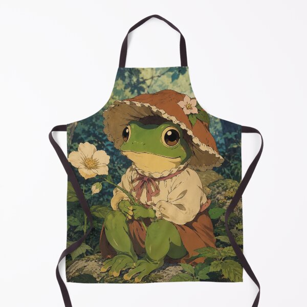 Item preview, Cottage Frog With Flower designed and sold by bapupa.