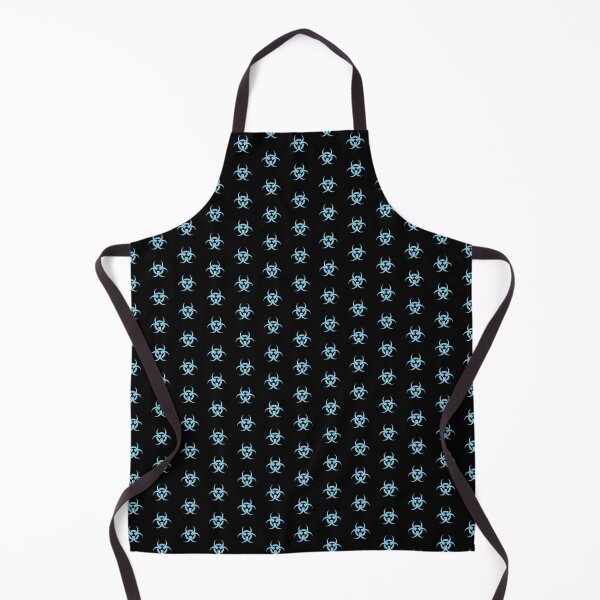 Item preview, Sky Blue Biohazard Warning Sign Alternative Symbol designed and sold by pattern-archive.