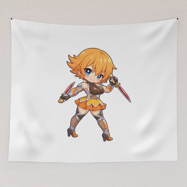 Item preview, Igawa Sakura Taimanin Ninja Chibi Anime artwork digital hand draw design designed and sold by sabartgunpla.