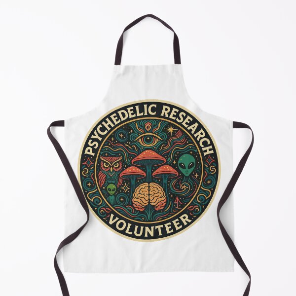 Item preview, Vintage Psychedelic Research Volunteer designed and sold by nicholaswaldrop.