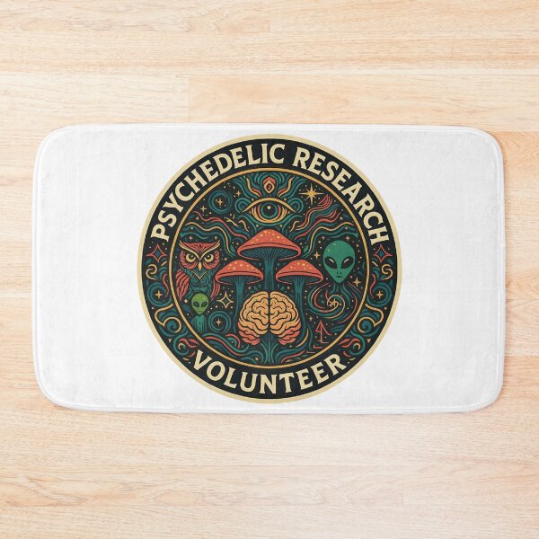 Item preview, Vintage Psychedelic Research Volunteer designed and sold by nicholaswaldrop.