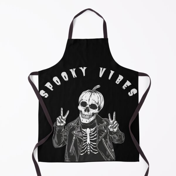 Item preview, Spooky Vibes Rocker Skeleton Jack o Lantern Pumpkin Head designed and sold by VectorForge.