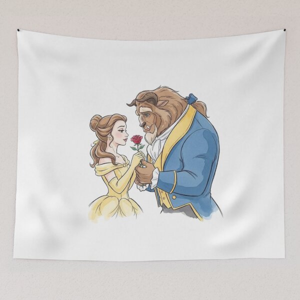 Item preview, Beauty And Beast designed and sold by 4U---Store.