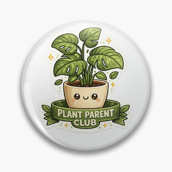 Item preview, Plant Parent Club Cute Monstera Plant Sticker | Kawaii Houseplant Lover Gift designed and sold by Reddiamond3 ⭐⭐⭐⭐⭐.
