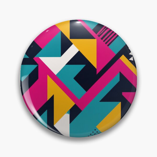 Item preview, Memphis Geometric Pattern | Retro 80s Abstract Neon Design designed and sold by My Gluten Free Life UK.