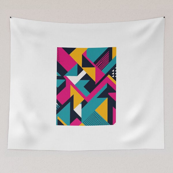 Item preview, Memphis Geometric Pattern | Retro 80s Abstract Neon Design designed and sold by My Gluten Free Life UK.