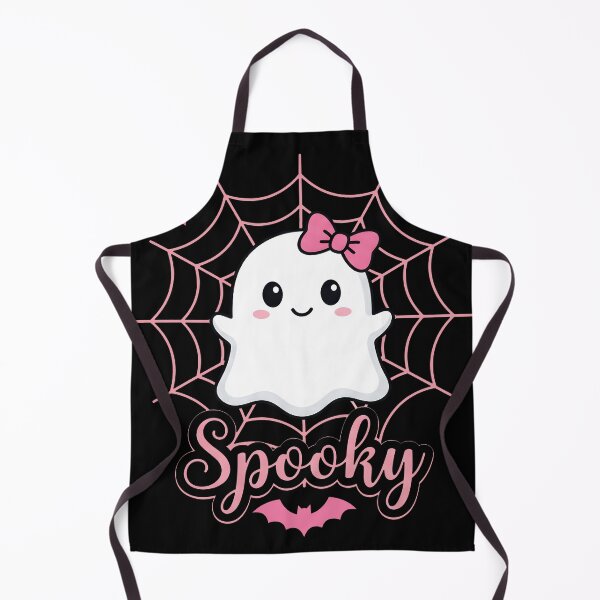 Item preview, Cute Pink Bow Ghost Spooky Halloween | Kawaii Ghost designed and sold by fawzimorsy.