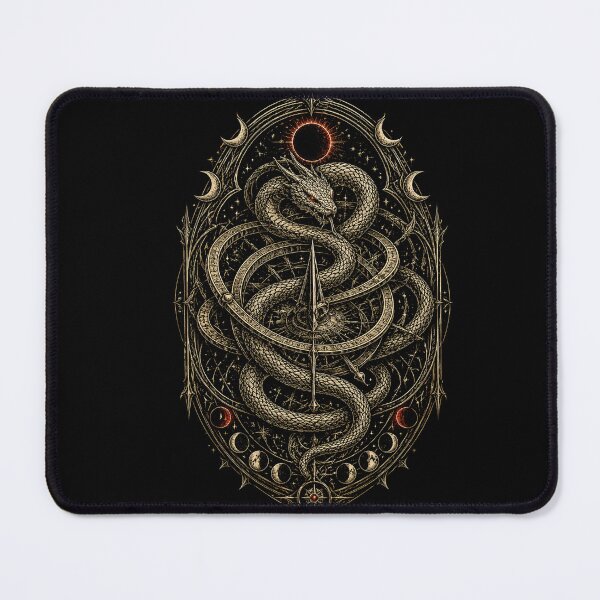 Item preview, Astral Serpent and Golden Astrolabe designed and sold by dmayuscula.