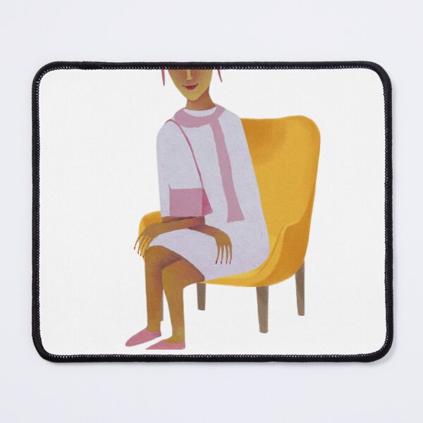 Item preview, The Lady With A Pink Scarf designed and sold by Jetbrains.