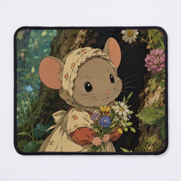 Item preview, Cottage Mice With Flowers designed and sold by bapupa.