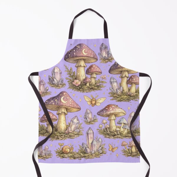 Item preview, Enchanted Magic Mushrooms | Fantasy Woodland Botanical Illustration | Fairycore & Cottagecore Art designed and sold by AvalonTshirts.