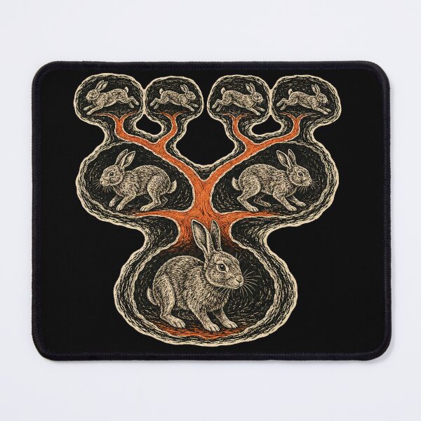 Item preview, Fork-Bomb Rabbits – Linux Process Replication Design designed and sold by yagniikd-.