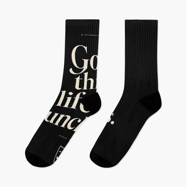 Item preview, Good Thing Life Has Punchlines Funny Quote Design designed and sold by Tharaazu.