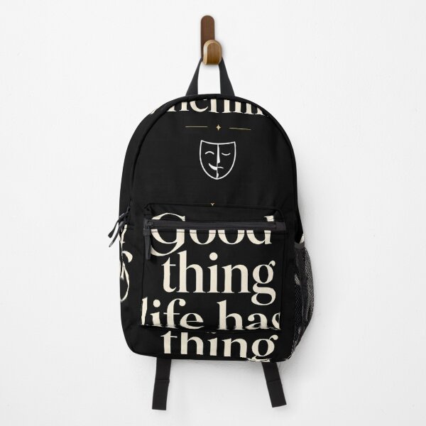 Item preview, Good Thing Life Has Punchlines Funny Quote Design designed and sold by Tharaazu.