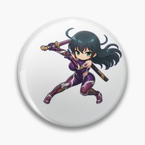 Item preview, Igawa Asagi Taimanin Ninja Chibi Anime artwork digital hand draw design designed and sold by sabartgunpla.