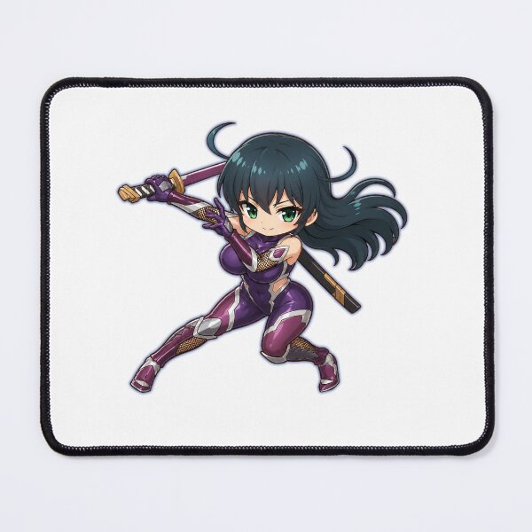 Item preview, Igawa Asagi Taimanin Ninja Chibi Anime artwork digital hand draw design designed and sold by sabartgunpla.