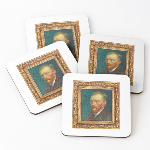 Item preview, Vincent Van Gogh blows a raspberry - A funny parody art print designed and sold by Fabulosa Designs.