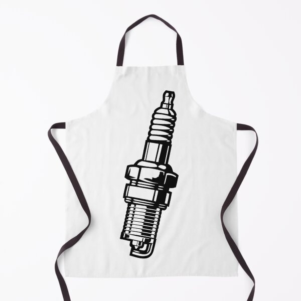 Item preview, Minimalist Spark Plug Illustration – Classic Automotive Mechanic Garage Art for Car Enthusiasts, Engine Lovers, Racing Fans, and Vintage Workshop Style Design designed and sold by Tachtache.