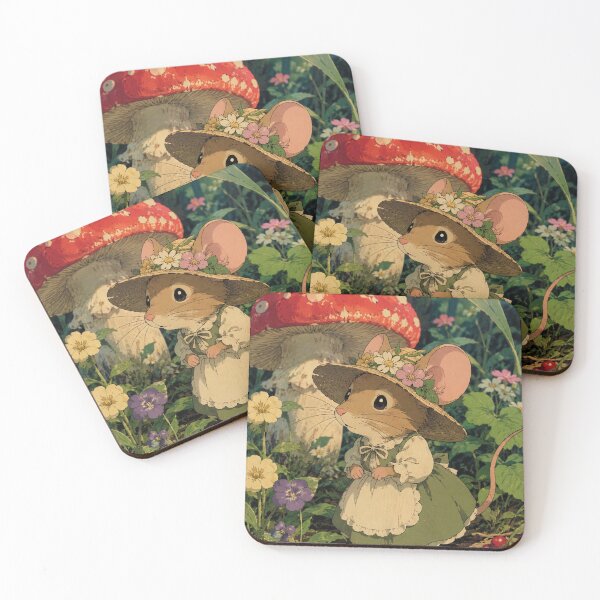 Item preview, Mushroom Cottage Mice designed and sold by bapupa.