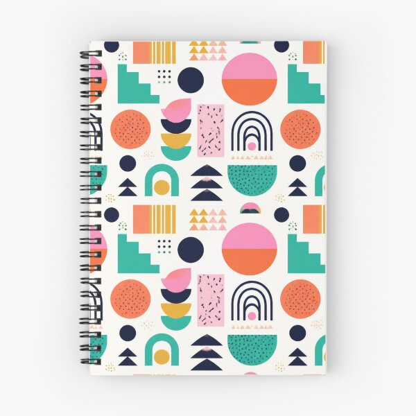 Item preview, Scandinavian Abstract Shapes Pattern | Mid Century Modern Geometric Design designed and sold by My Gluten Free Life UK.