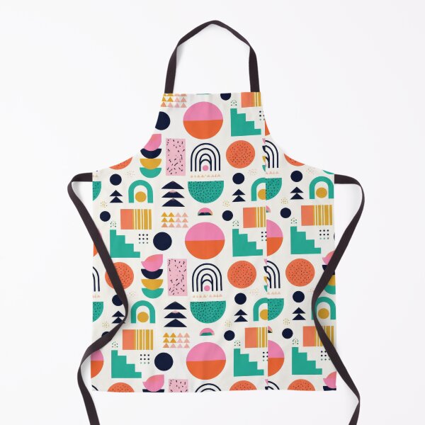 Item preview, Scandinavian Abstract Shapes Pattern | Mid Century Modern Geometric Design designed and sold by My Gluten Free Life UK.