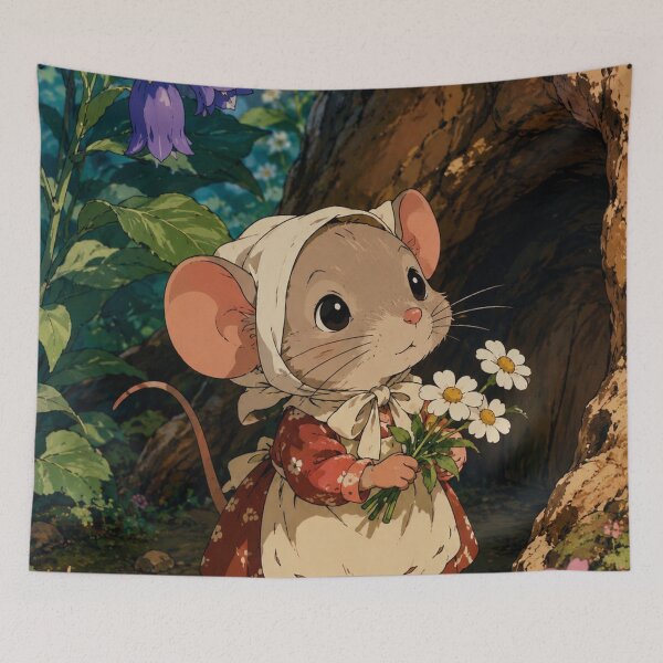 Item preview, Woodland Cottage Mice designed and sold by bapupa.