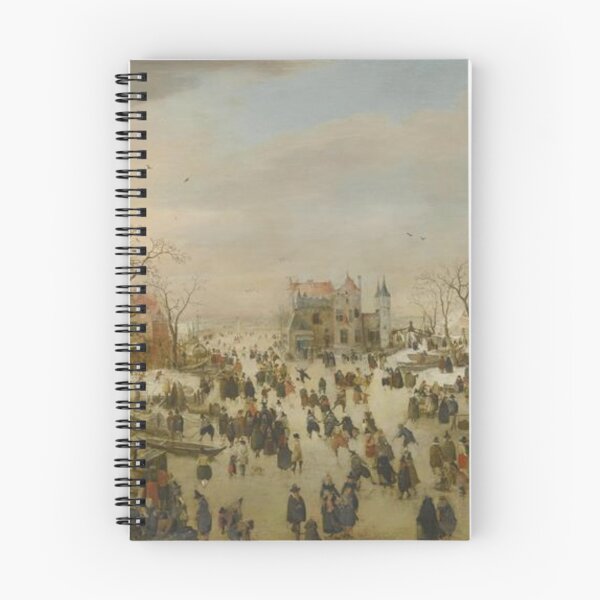 Item preview, A Panoramic Winter Landscape with a Multitude of Figures designed and sold by SharonTheFirst.