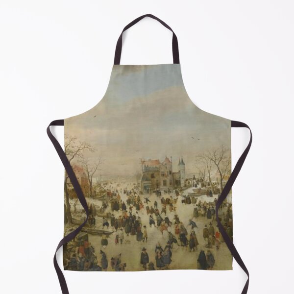 Item preview, A Panoramic Winter Landscape with a Multitude of Figures designed and sold by SharonTheFirst.